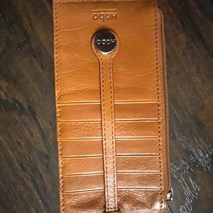 HOBO International Leather Card Holder Stacker ID